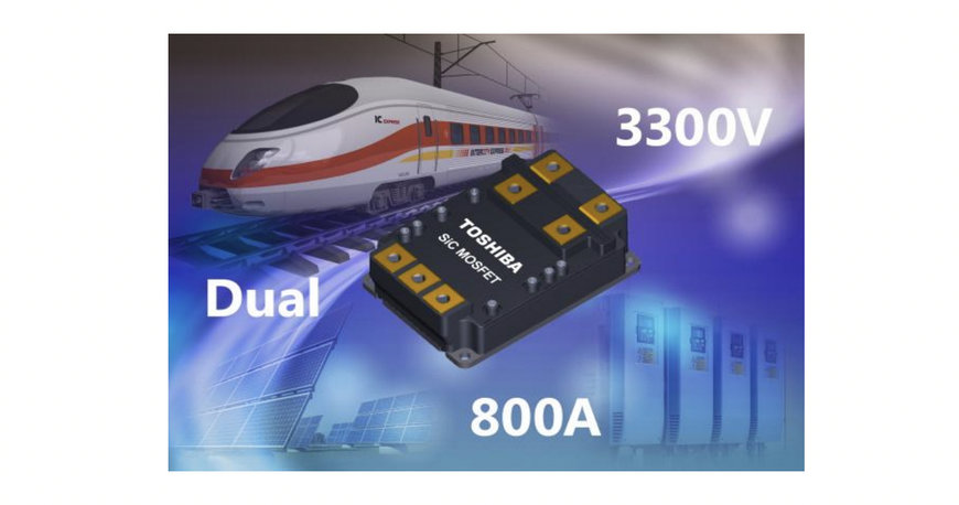 SIC MOSFET MODULES FROM TOSHIBA ENABLE DOWNSIZING OF INDUSTRIAL IMPLEMENTATIONS WHILE SIMULTANEOUSLY BOOSTING EFFICIENCY LEVELS